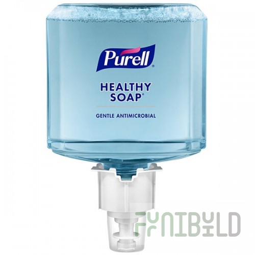 PURELL® 6480-02 Healthy Soap® Foodservice ES6 1200 mL Antimicrobial Foaming Hand Soap - 2/Case