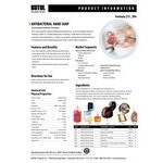 Kutol 5065 Health Guard 800 mL Boxless Bag-In-Box Antibacterial Hand Soap - 12/Case