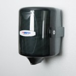 Merfin 51002 Smoke / Gray Center Pull Towel Dispenser Merfin 51002 Smoke / Gray Center Pull Towel Dispenser