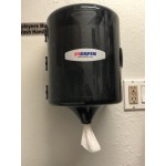 Merfin 51002 Smoke / Gray Center Pull Towel Dispenser Merfin 51002 Smoke / Gray Center Pull Towel Dispenser