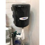 Merfin 51002 Smoke / Gray Center Pull Towel Dispenser Merfin 51002 Smoke / Gray Center Pull Towel Dispenser