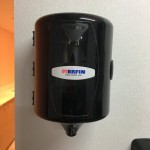 Merfin 51002 Smoke / Gray Center Pull Towel Dispenser Merfin 51002 Smoke / Gray Center Pull Towel Dispenser