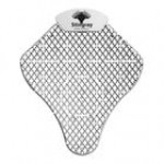 WizKid Stingray STGRY-BLK/F Black Forest Scent Urinal Screen - 6/Case WizKid Stingray STGRY-BLK/F Black Forest Scent Urinal Screen - 6/Case