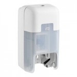 Tork Elevation OptiServe 558060 Coreless High-Capacity White Double Roll Toilet Tissue Dispenser T5 / T7 Tork Elevation OptiServe 558060 Coreless High-Capacity White Double Roll Toilet Tissue Dispenser T5 / T7