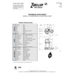 Zoeller 73-0001 M73 Sump Pump with Vertical Float Switch - 115V