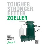 Zoeller 73-0001 M73 Sump Pump with Vertical Float Switch - 115V