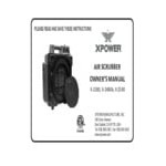 XPOWER X-2480A-Blue Commercial 3 Stage Filtration HEPA Purifier System, Negative Air Machine, Airborne Air Cleaner, Mini Air Scrubber with Power Outlets XPOWER X-2480A-Blue Commercial 3 Stage Filtration HEPA Purifier System, Negative Air Machine, Airborne Air Cleaner, Mini Air Scrubber with Power Outlets