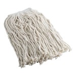 Advantage Supplies 16 oz. #24 Natural Cotton Cut-End Wet Mop Head with 1