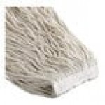 Advantage Supplies 16 oz. #24 Natural Cotton Cut-End Wet Mop Head with 1