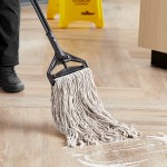 Advantage Supplies 16 oz. #24 Natural Cotton Cut-End Wet Mop Head with 1