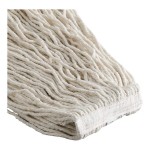 Advantage Supplies 16 oz. #24 Natural Cotton Cut-End Wet Mop Head with 1