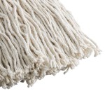 Advantage Supplies 16 oz. #24 Natural Cotton Cut-End Wet Mop Head with 1