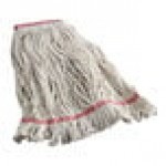Advantage Supplies 16 oz. #24 Natural Cotton Cut-End Wet Mop Head with 1