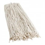 Advantage Supplies 16 oz. #24 Natural Cotton Cut-End Wet Mop Head with 1