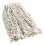 Advantage Supplies 16 oz. #24 Natural Cotton Cut-End Wet Mop Head with 1