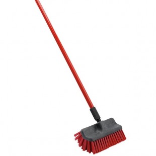 Libman 532 Red Dual Surface Scrub Brush - 6/Pack Libman 532 Red Dual Surface Scrub Brush - 6/Pack