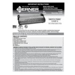 Berner Air Curtains Drive-Thru DTU03-2026EA 26