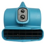 XPOWER P-450NT Freshen Aire Blue 3-Speed Compact Scented Air Mover with Ionizer and Timer - 1/3 hp XPOWER P-450NT Freshen Aire Blue 3-Speed Compact Scented Air Mover with Ionizer and Timer - 1/3 hp