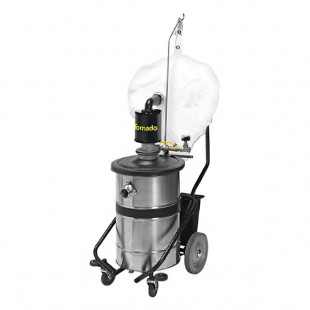 Tornado 95953 Taskforce 18 Gallon Stainless Steel Pneumatic Wet / Dry Drum Vacuum with External Filter Tornado 95953 Taskforce 18 Gallon Stainless Steel Pneumatic Wet / Dry Drum Vacuum with External Filter