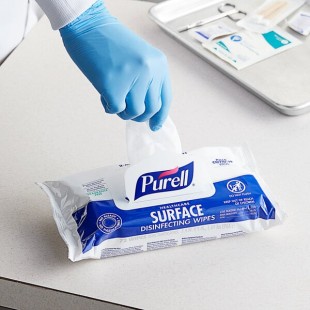 PURELL® 72-Count Healthcare Surface Disinfecting Wipes - 12/Case PURELL® 72-Count Healthcare Surface Disinfecting Wipes - 12/Case