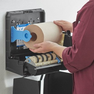 Pacific Blue Basic Recycled Brown Paper Towel Roll, 350 Feet / Roll - 12/Case Pacific Blue Basic Recycled Brown Paper Towel Roll, 350 Feet / Roll - 12/Case