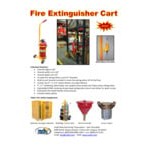 Vestil 100 lb. Fire Extinguisher Carrier FEC-1