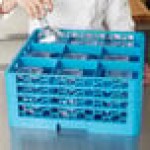Carlisle RG9-314 OptiClean 9 Compartment Glass Rack with 3 Extenders Carlisle RG9-314 OptiClean 9 Compartment Glass Rack with 3 Extenders