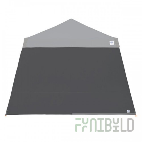 E-Z Up SW3SG10ALGY Recreational 10' Steel Gray Angle Sidewall