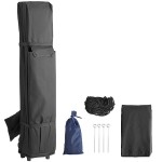 Backyard Pro Courtyard Series 10' x 15' Black Straight Leg Heavy-Duty Aluminum Instant Pop-Up Canopy Tent Backyard Pro Courtyard Series 10' x 15' Black Straight Leg Heavy-Duty Aluminum Instant Pop-Up Canopy Tent