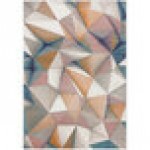 Abani Arto Collection 3' x 5' Multicolor Contemporary Abstract 3D Geometric Area Rug