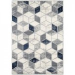 Abani Arto Collection 3' x 5' Multicolor Contemporary Abstract 3D Geometric Area Rug