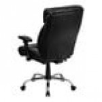 Flash Furniture Hercules Black LeatherSoft Big & Tall High-Back Executive Office Chair with Adjustable Arms and Full Headrest Flash Furniture Hercules Black LeatherSoft Big & Tall High-Back Executive Office Chair with Adjustable Arms and Full Headrest