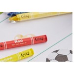 Choice 3-Pack Hexagonal Kids' Restaurant Crayons in Cello Wrap - 1,000/Case Choice 3-Pack Hexagonal Kids' Restaurant Crayons in Cello Wrap - 1,000/Case