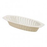 Fineline Flairware 215-CL 15 oz. Clear Plastic Oval Bowl / Serving Boat - 300/Case Fineline Flairware 215-CL 15 oz. Clear Plastic Oval Bowl / Serving Boat - 300/Case