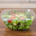 Sabert 18048B300 Bowl2 48 oz. Clear PET Square Deli / Catering Bowl - 300/Case Sabert 18048B300 Bowl2 48 oz. Clear PET Square Deli / Catering Bowl - 300/Case