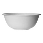 Eco-Products Vanguard 46 oz. Compostable Sugarcane Coupe Bowl - 400/Case