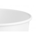 Choice 12 oz. White Double Poly-Coated Paper Food Cup - 50/Pack Choice 12 oz. White Double Poly-Coated Paper Food Cup - 50/Pack