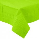 Creative Converting 663123B Fresh Lime Green 2-Ply 1/4 Fold Luncheon Napkin - 600/Case