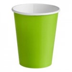 Creative Converting 663123B Fresh Lime Green 2-Ply 1/4 Fold Luncheon Napkin - 600/Case