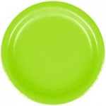 Creative Converting 663123B Fresh Lime Green 2-Ply 1/4 Fold Luncheon Napkin - 600/Case