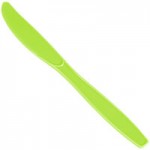 Creative Converting 663123B Fresh Lime Green 2-Ply 1/4 Fold Luncheon Napkin - 600/Case