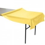 Creative Converting 139180135 Mimosa Yellow 2-Ply 1/4 Fold Luncheon Napkin - 600/Case Creative Converting 139180135 Mimosa Yellow 2-Ply 1/4 Fold Luncheon Napkin - 600/Case