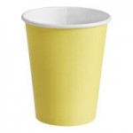 Creative Converting 139180135 Mimosa Yellow 2-Ply 1/4 Fold Luncheon Napkin - 600/Case Creative Converting 139180135 Mimosa Yellow 2-Ply 1/4 Fold Luncheon Napkin - 600/Case