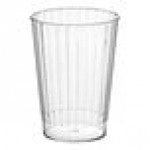Fineline Renaissance 2412 12 oz. Clear Hard Plastic Crystal Tumbler - 240/Case