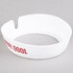 TableCraft CM8 Imprinted White Plastic TableCraft CM8 Imprinted White Plastic