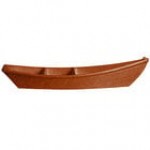 G.E.T. Enterprises BT320MC Bugambilia 3.6 Qt. Classic Textured Finish Mocha Resin-Coated Aluminum Deep Boat with Dividers G.E.T. Enterprises BT320MC Bugambilia 3.6 Qt. Classic Textured Finish Mocha Resin-Coated Aluminum Deep Boat with Dividers