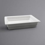 Hall China from Steelite International HL8440AWHA Ivory (American White) 2 oz. Fluted Ramekin - 36/Case