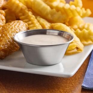 GET 1.5 oz. Stainless Steel Condiment Cup - 12/Case