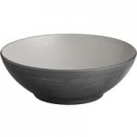 Acopa Apollo 2 oz. Matte Gray and Black Square Melamine Sauce Cup - 24/Pack