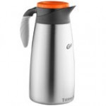 Curtis TLXP1901S000 64 oz. Stainless Steel Coffee Server with Liner and Brew Thru Lid